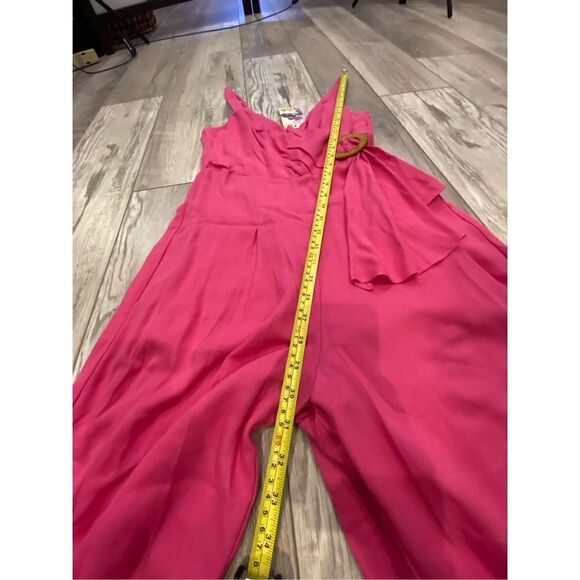 ee:some hot pink Capri romper, jumpsuit size S - Picture 7 of 12
